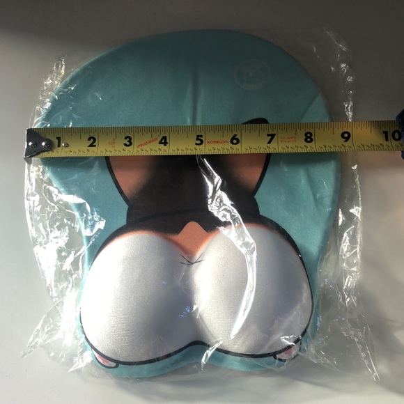 Tri color corgi butt mouse pad - Picture 5 of 5